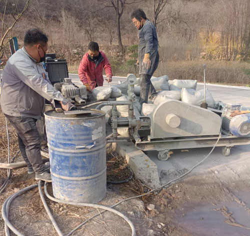 鄂尔多斯路面下沉注浆